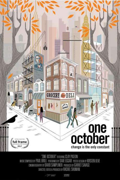    Reporter Clay Pigeon interviews New Yorkers in October, 2008.  